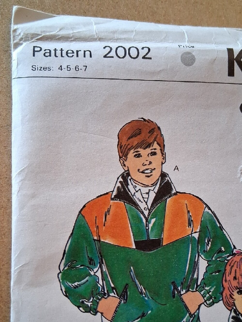 KWIK•SEW Pattern 2002 Colorblock Pullover Jackets - Green & Pink - Picture 2 of 8